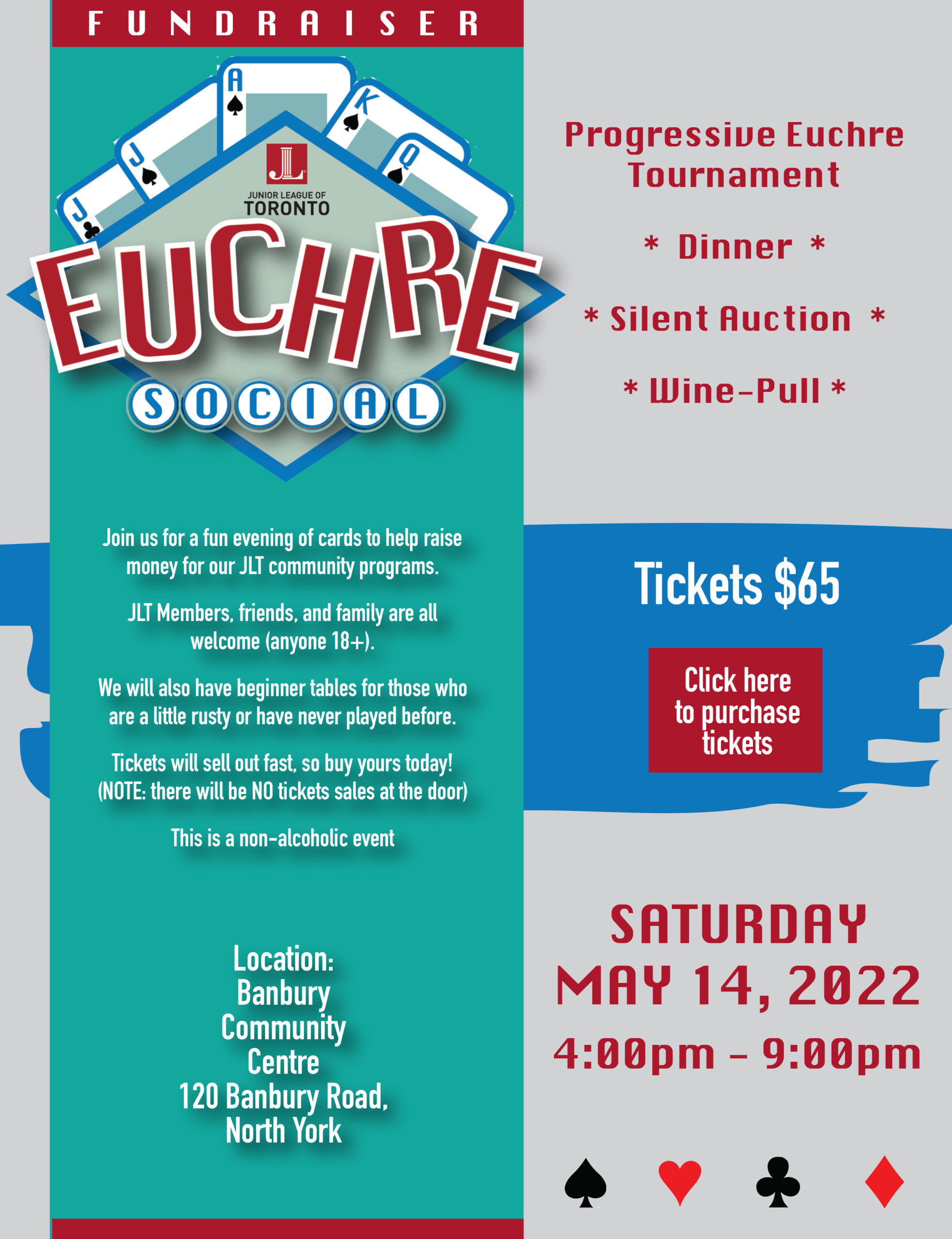 JLT Euchre Social Fundraiser